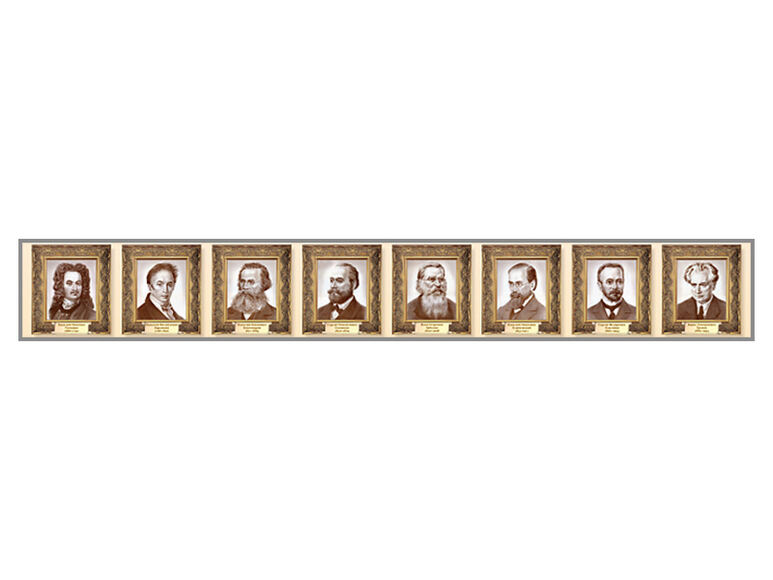 Стенд-лента «Выдающиеся ученые – историки»