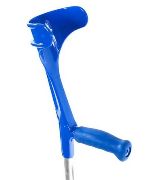Костыль с опорой под локоть, вариант исполнения: 222KL-Standart (Ergo-Softgrip), синий (костыли)