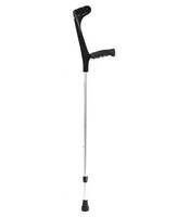 Костыль с опорой под локоть, вариант исполнения: 222KL-Standart (Ergo-Softgrip), черный (костыли)