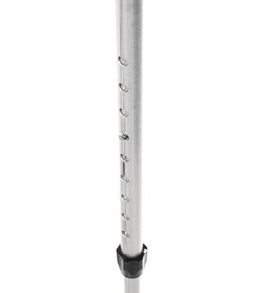 Костыль с опорой под локоть, вариант исполнения: 222KL-Standart ( Ergo-Grip), черный (костыли)