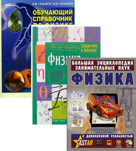 2.12. ФИЗ Словари, справочники, энциклопедии для кабинета Физики (838-Приказ)