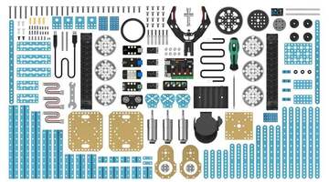 Базовый робототехнический набор Ultimate Robot Kit V2.0