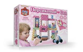 Конструктор ARTEC "Персиковый сад" коробка 300дет.