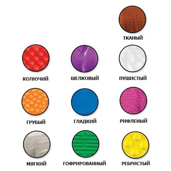LER9079 Развивающая тактильная игра "Домик Руфа"  (тактильный)