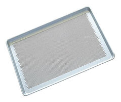 Лист пекарский перфорированный алюминий 600x400x30, толщ.1мм, д/печей Unox, Gierre, Iterma, Itforno,