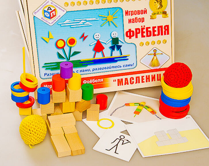 Игровой набор Фребеля "Комплект для средней группы" , 4-5  лет